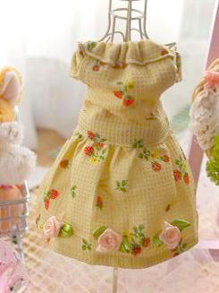 フェレットの洋服・すそバラ１