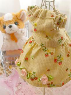 フェレットの洋服・すそバラ１