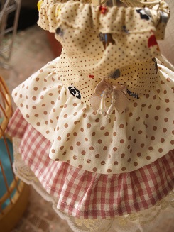 フェレットの洋服・服・お姫様・ふりふり動物園