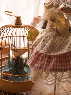 フェレットの洋服・服・お姫様・ふりふり動物園