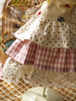 フェレットの洋服・服・お姫様・ふりふり動物園