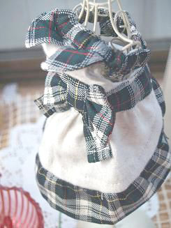 フェレットの服・プレゼント緑４