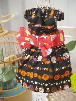 フェレットの洋服・ハロウィンドレス４