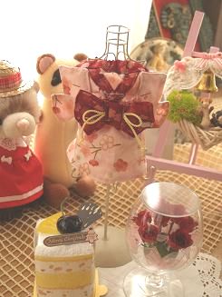 フェレット着物・さくらの着物１