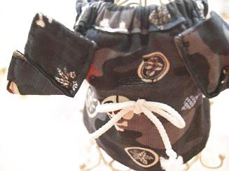 フェレット着物・ドクロ