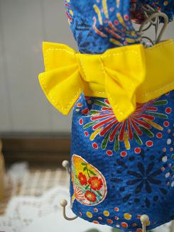 フェレット浴衣・青の花火＋黄色帯２