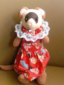 フェレットぬいぐるみ・シナモン２