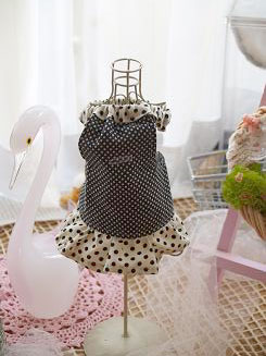 フェレットのベスト・すそひら・黒