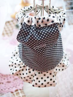 フェレットのベスト・すそひら・黒