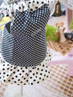 フェレットのベスト・すそひら・黒