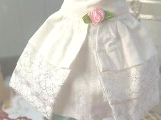 フェレットの洋服・かわいい白いお姫様５